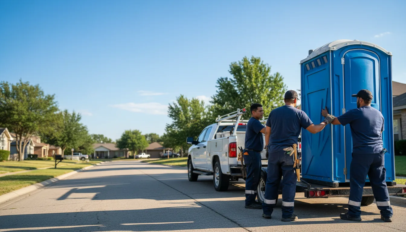 Portable Toilet Rental in Mcleod, TX near me